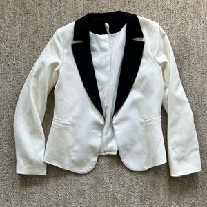 Black & White Blazer